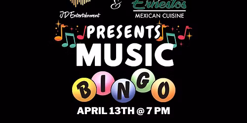 Music Bingo @ Ernestos Mexican Cuisine
