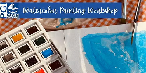 Watercolor Painting Workshop - Winter Trees