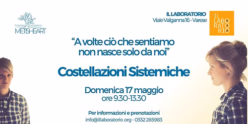 Costellazioni Familiari e Sistemiche a Varese