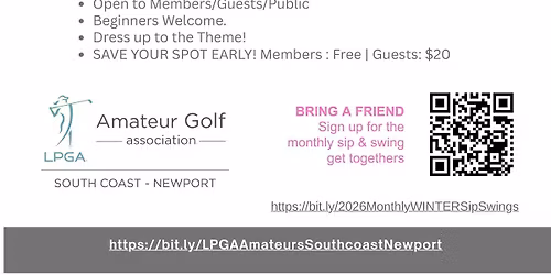 Winter Fridays - Sip & Swing!