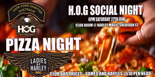 Ladies Of HOG - Pizza Night