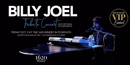 Billy Joel Tribute Concert Live - With Optional VIP Experience