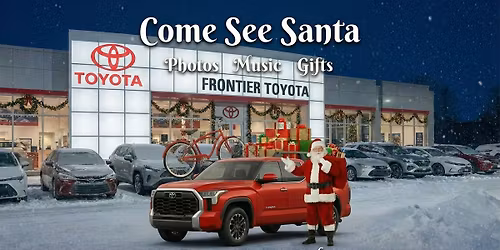 \u2728Santa Claus - Unwrap the Magic of the Season at Frontier Toyota!