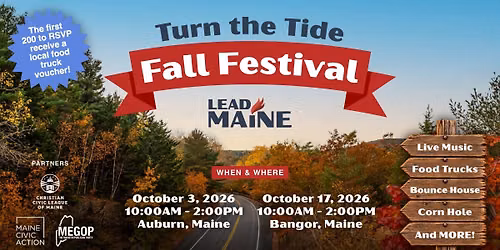 Turn the Tide Fall Festival | Bangor