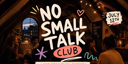 No Small Talk Club AMS