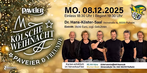 K\u00f6lsche Weihnacht - Paveier & Freunde