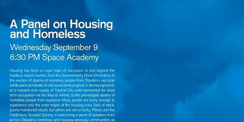 A Panel on Housing and Homelessness