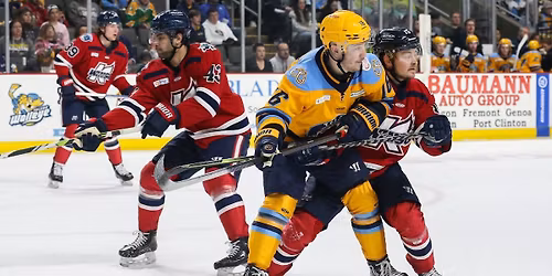Parking Toledo Walleye at Kalamazoo Wings