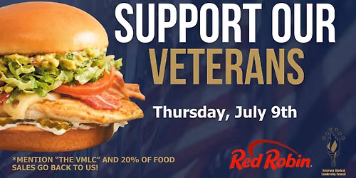 Eat at Red Robin to Support AZ Veterans