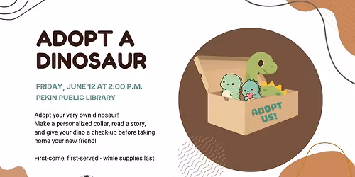 Adopt a Dinosaur