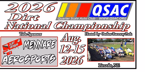 2026 QSAC Dirt Nationals