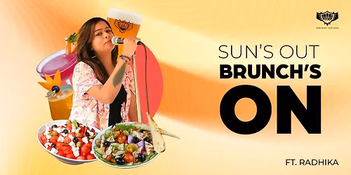 Sunday Brunch and soulful tunes by Radhika. LIVE