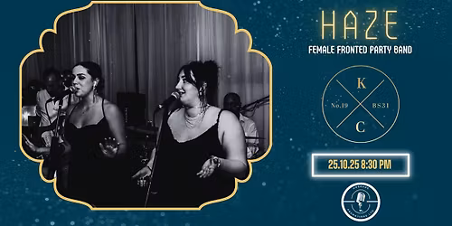 Haze \/\/ Saturday Night Music \/\/ Free Entry \/\/ The Keynsham Courtyard