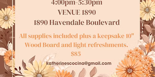 Mother\u2019s Day Charcuterie Workshop