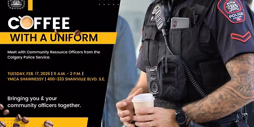 Coffee with a Uniform - YMCA Shawnessy