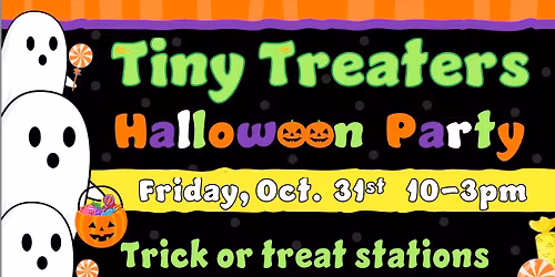 Tiny Treaters Halloween Party at Deep Blue!