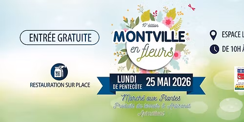 10\u00e8me \u00e9dition de Montville en fleurs