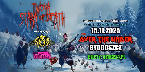 Twoyastara Of Death - DNBT TOUR 2025: PIZGA OF DEATH KURDE EDISHON + Miyasis + W\u00f6dar