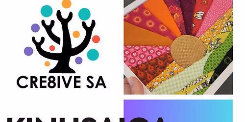 Japanese Inspired Kinusaiga (stitchless quilting or fabric mosaic) Workshop