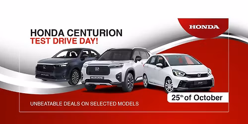 Test Drive Day @ Honda Centurion