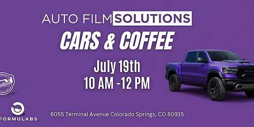 AFS Cars & Coffee \u2013 Summer Edition
