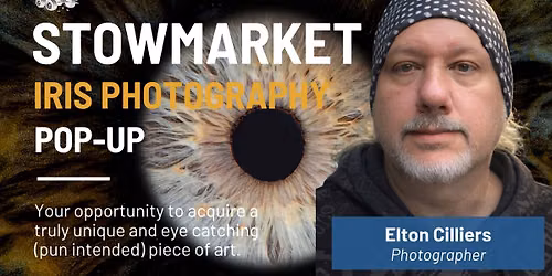 Stowmarket, Suffolk Iris Eye Photography Pop-Up