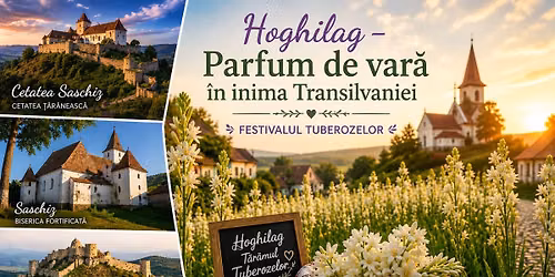 Parfum de vară în inima Transilvaniei la Festivalul Tuberozelor din Hoghilag