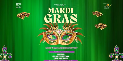 \ud83c\udfad Mardi Gras Gone Wrong: A Murder Mystery Fundraiser Murder Mystery Fundraiser