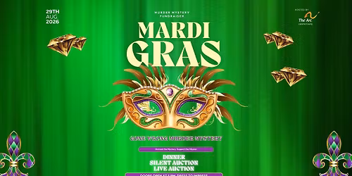\ud83c\udfad Mardi Gras Gone Wrong: A Murder Mystery Fundraiser Murder Mystery Fundraiser