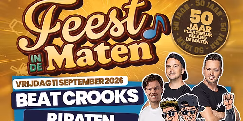 Feestweekend - 50 jaar Plaatselijk Belang De Maten