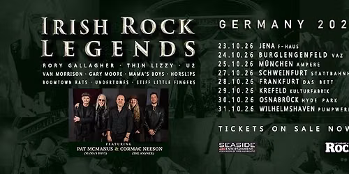 IRISH ROCK LEGENDS \/ VAZ BURGLENGENFELD