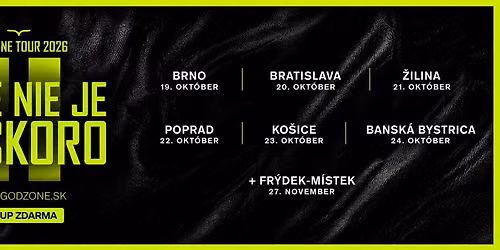 Godzone tour 2026 Brno