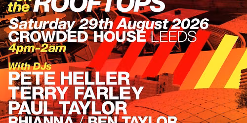 RETRO on the ROOFTOPS Leeds
