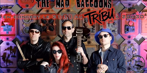 Concert THE MAD RACCOONS au TRIBU BAR