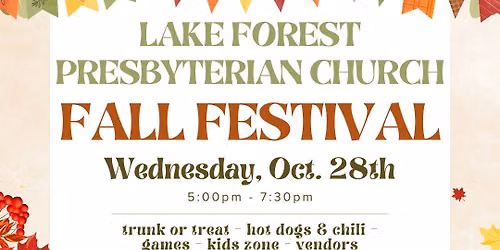 Fall Festival at Lake Forest!