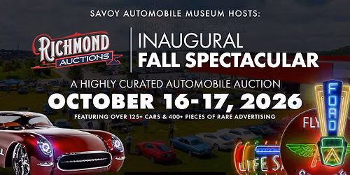 Richmond Auctions\u2019 Inaugural Fall Spectacular Auction