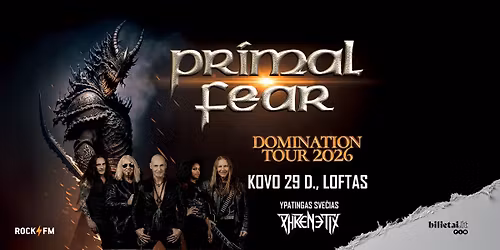 PRIMAL FEAR | Vilnius