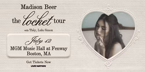 Madison Beer Boston Tickets