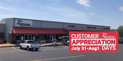 Customer Appreciation Day - Harrisonburg