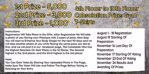 PHYSIQUE CHECK COMPETITION 2025