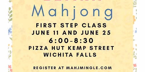 Beginner Mahjong classes