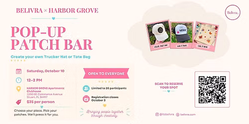 BELIVRA Patch Bar Experience at Harbor Grove