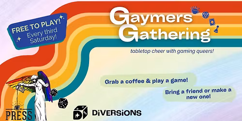 Gaymers Gathering @ Press Coffee