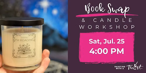 Book Swap & Candle Making Workshop