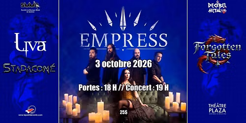 Empress \/ Liva \/ Forgotten Tales \/ Stadacon\u00e9