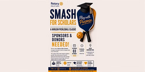 Smash For Scholars: A Harlem Pickleball Classic