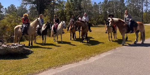 celebratory campout, trail ride, and potluck