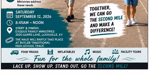 2026  Second Annual South End Second Mile Walk