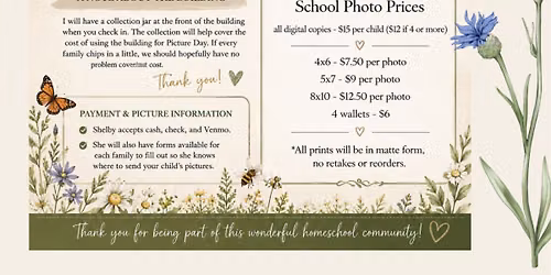 Home School Picture Day
