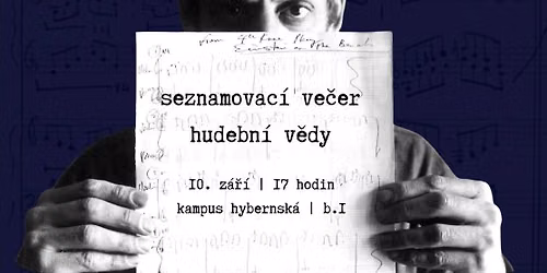 Seznamovac\u00ed ve\u010der hudebn\u00ed v\u011bdy 2026